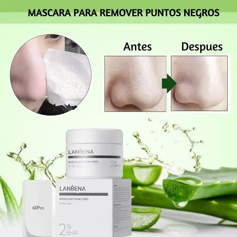 LANBENA 2.0 GlowStrip™– Removedor de puntos negros instantáneo