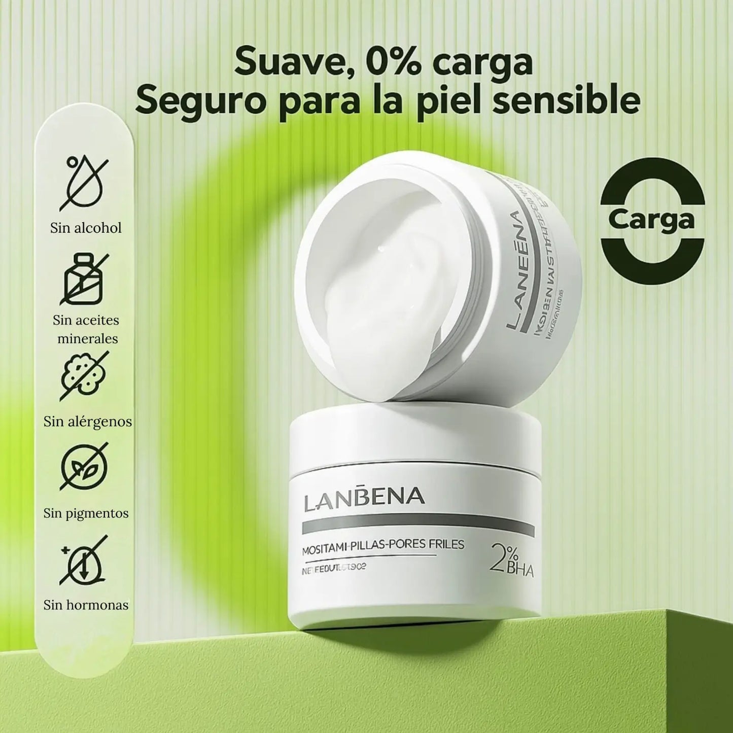 LANBENA 2.0 GlowStrip™– Removedor de puntos negros instantáneo